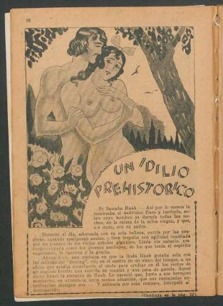 Un idilio prehistórico