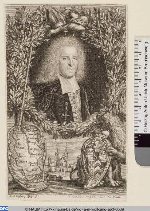 [Bildnis eine Bischofs; Portrait of a bishop]