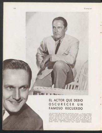 El actor que debió oscurecer un famoso recuerdo - Fredric March