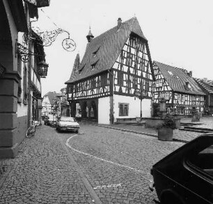 Altes Rathaus; Michelstadt, Marktplatz 3