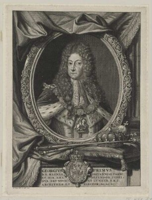 Bildnis des Georgivs I., König von Großbritannien