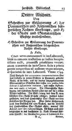 Dritter Abschnit