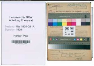 Entnazifizierung Paul Herder , geb. 25.04.1903 (Kriminalbeamter)