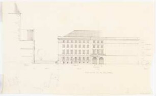 Haus der 109. SS Standarte (?), Posen: Teilansicht