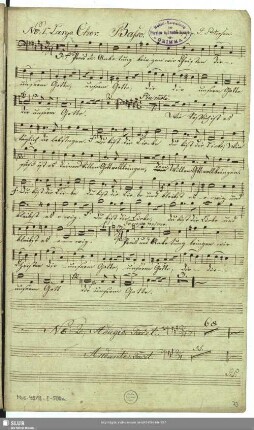 [Coro:] Basso.
