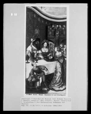 Triptychon — Die Enthauptung Johannes des Täufers