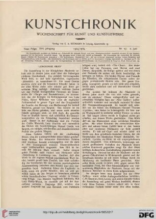 Heft 27 (2. Juni 1905)