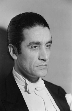 Porträt des Dirigenten Sergiu Celibidache : Porträt des Dirigenten Sergiu Celibidache