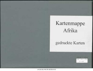 Westliche Sahara, Senegambien, Liberia, oberer Niger : 1907-1910 : Kartensammlung