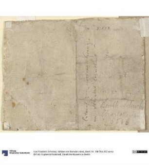 Notizen von fremder Hand