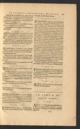In Librum De Iudicio Domini