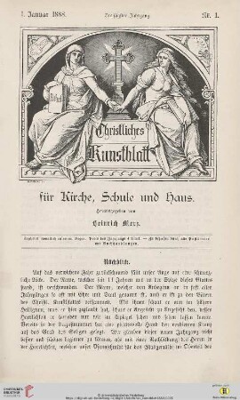 Nr. 1 (1. Januar 1888)