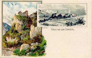"Gruß aus dem Donautal": Beuron und Wildenstein