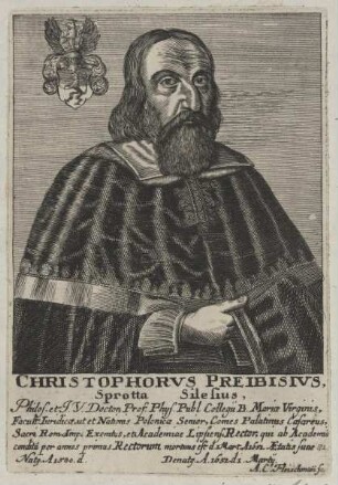 Bildnis des Christophorvs Preibisivs