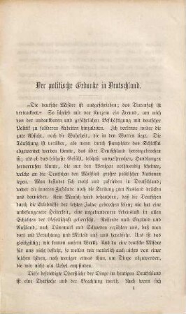 Politische Resultate der letzten zehn Jahre für Deutschland