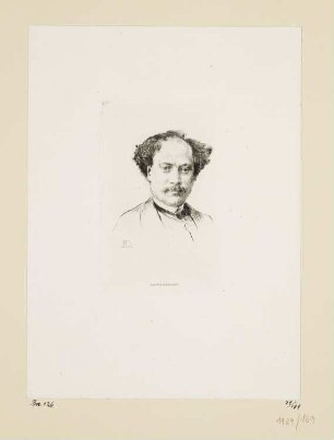 Bildnis Alexandre Dumas der Jüngere
