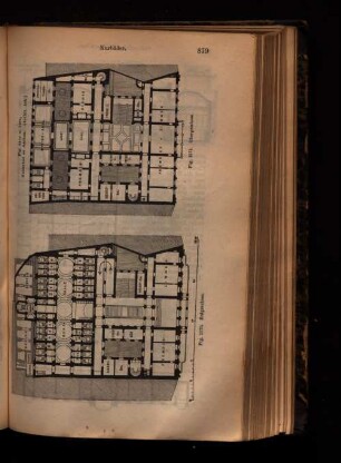 Fig. 1370 u. 1371. Kaiserbad zu Aachen.