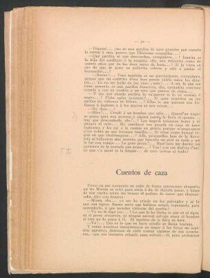 Cuentos de caza