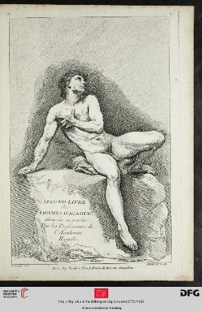 Second livre De Figures D'Academies