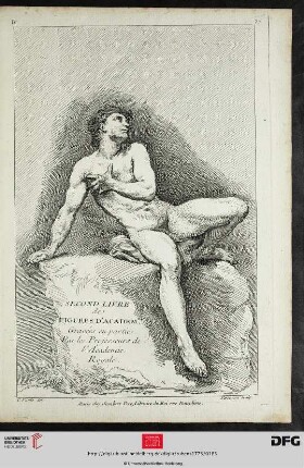 Second livre De Figures D'Academies