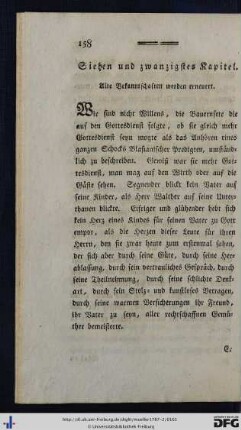 Sieben und zwanzigstes Kapitel.