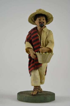 Genrefigur "Mann mit Korb"