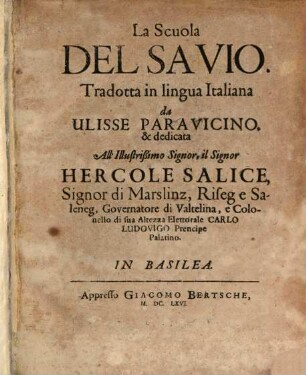 La Scuola Del Savio