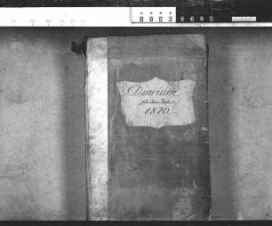 Diarium 1820