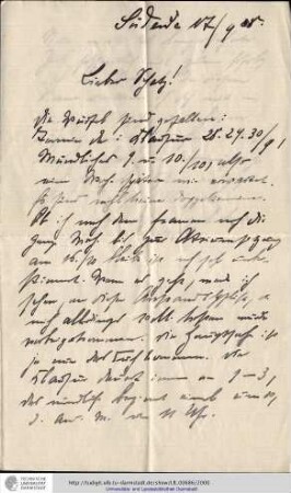Brief vom 17.09.1908