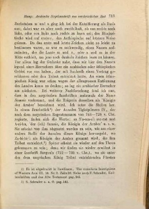 Ueber eine arabische Siegelinschrift aus vorchristlicher Zeit