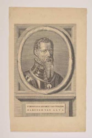 Bildnis Alvarez de Toledo d'Alba, Fernando (1507-1582), Herzog, Heerführer
