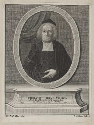Bildnis des Christophorvs Voigt