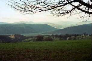Dinkelberg: Fernblick vom Dinkelberg auf Wiesental und Schwarzwald
