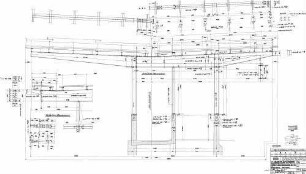Ulm Hbf: Gepäcktunnel-Überdachung Bahnsteig 3, Rahmen