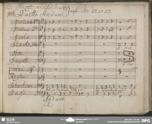 Einlage Duetto (Wolfgang Amadeus Mozart): "Gib mir die Hand mein Schätzchen"