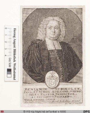 Bildnis Benjamin Schmolck
