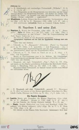 III. Napoleon I. und seine Zeit (Nr. 357-458)