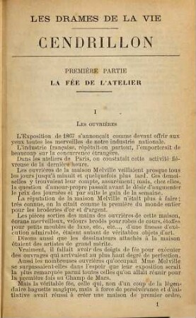 Cendrillon : Les drames de la vie