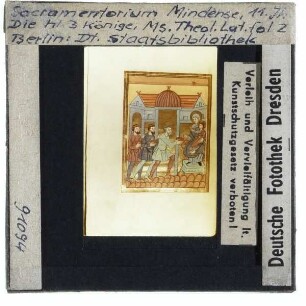 unbekannt, Mindener Sakramentar (MS. Theol. Lat., Staatsbibl. Berlin)