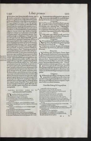 Capita Secundi Libri ...