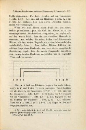 Bruchstücke einer vorhieronymianischen Uebersetzung der Petrusbriefe