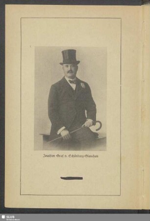 Joachim Graf v. Schönburg-Glauchau