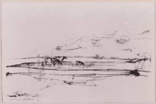 Holländische Landschaften - Weide am Wasser