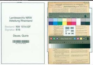 Entnazifizierung Quirin Deuss , geb. 19.01.1896 (Papiermacher)