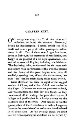 CHAPTER XXIX. - THE BAY OF VIGO AND THE BAY OF BISCAY