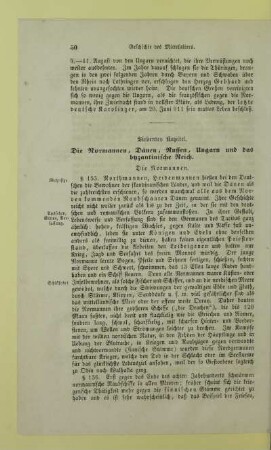 Siebentes Kapitel. Die Normannen, Dänen, Russen, Ungarn und das byzantinische Reich