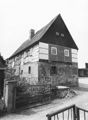 Cotta-Großcotta (Kreis Pirna). Gehöft Nummer 6 : Cotta-Großcotta (Kreis Pirna). Gehöft Nummer 6. Wohnstallhaus (1886/1900)
