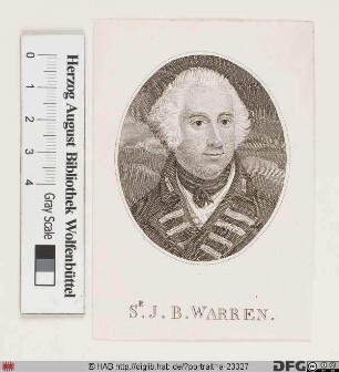 Bildnis Sir John Borlase Warren