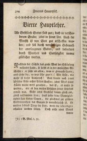 304-311, Vierte Hauptlehre.