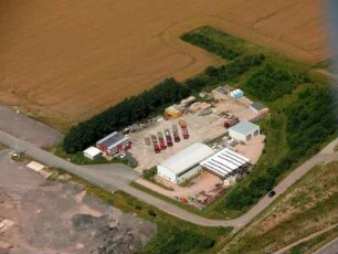 Geschwenda : Gewerbegebiet an der BAB A 71
